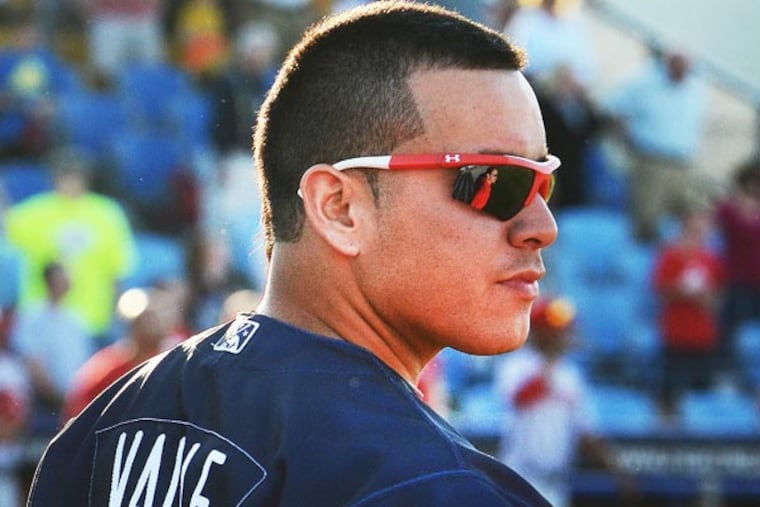 Catcher Sebastian Valle. (Photo by Tom Kelly III)