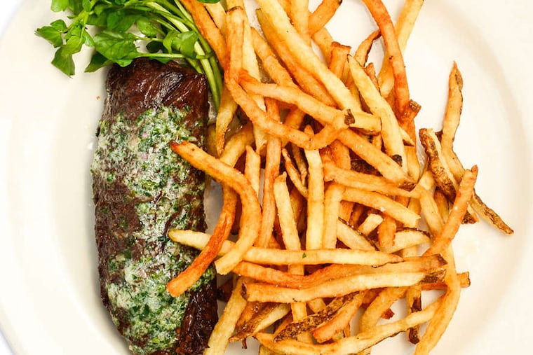 Steak frites evade ethnic label. ( DIXIE D. VEREEN / Washington Post)