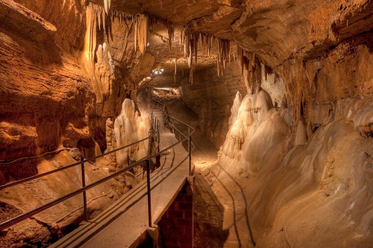Seneca Caverns, in Riverton, W.Va., was used by the Seneca Indians in the early 1400s for shelter, storage and special ceremonies. It has been open to the public since 1930.