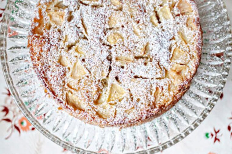 Amanda Jaffe's French apple cake.