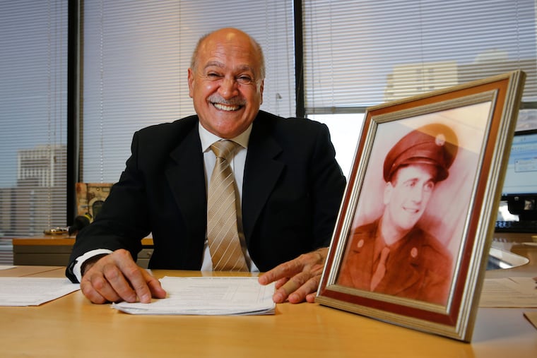 Skip Di Massa's father Rudolph Di Massa, right, was Army Intelligence during WWII, he came directly from Italy prior to the World War and completely assimilated to the USA and set the example for his son. that heritage to good use.