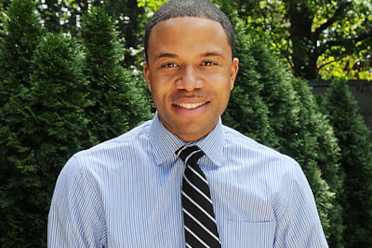 Adam Taliaferro injured his spinal cord playing football for Penn State a decade ago. (Sarah J. Glover/Staff Photographer)