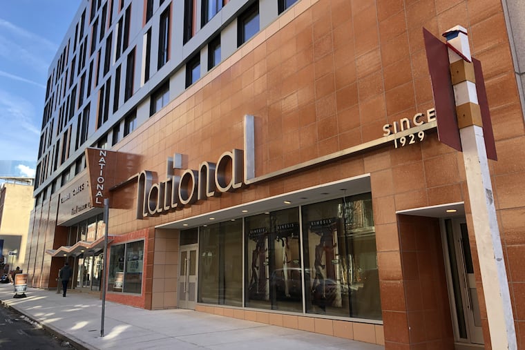 Wilmington developers Buccini/Pollin faithfully recreated the 1958 facade of the National Products building for their new apartment building at Second and Arch.