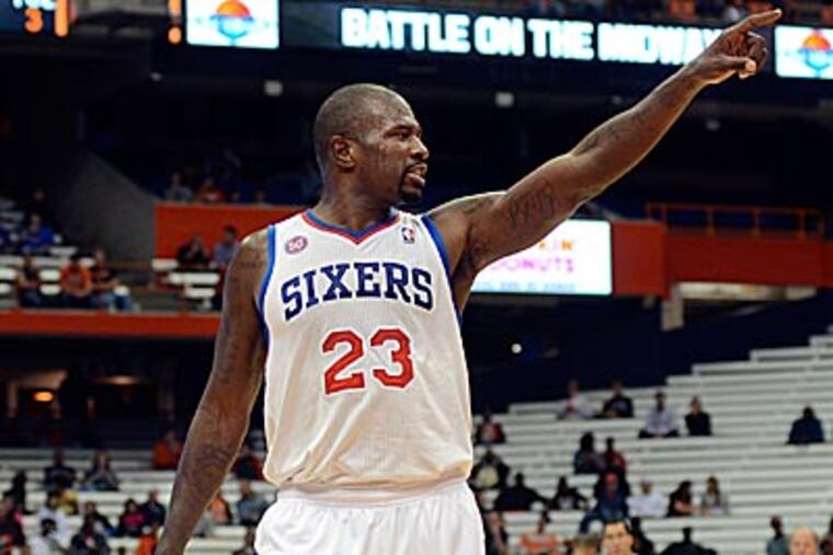 Sixers guard Jason Richardson is entering his 11th season in the league. (Heather Ainsworth/AP)