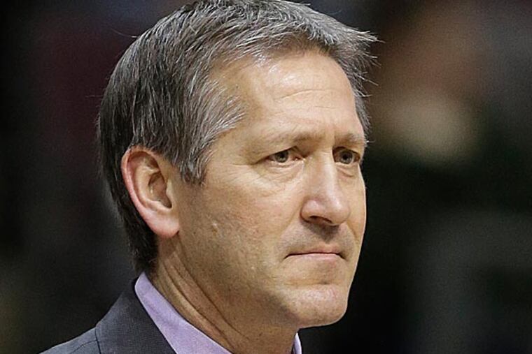 Utah Jazz assistant coach Jeff Hornacek has emerged as a potential coach after two years as an assistant. (Carlos Osorio/AP)