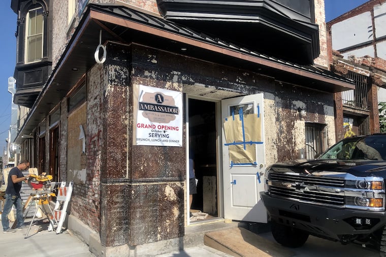 Ambassador is under construction at 635 W. Girard Ave.