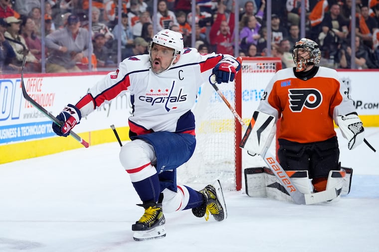 Alexander Ovechkin has scored goals against everybody, but his 52 against the Flyers rank third against any opponent.