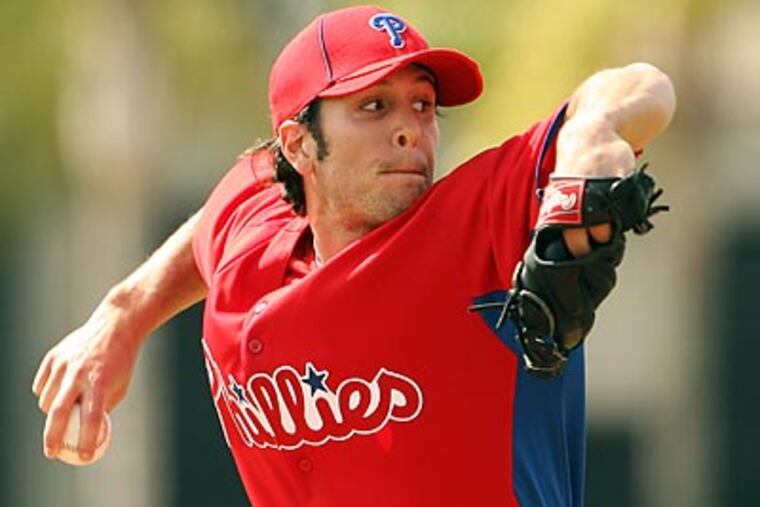 Charlie Manuel has been forced by injuries to give Michael Stutes and Antonio Bastardo a chance. (Yong Kim/Staff Photographer)