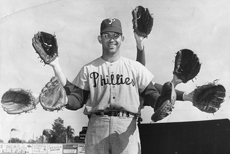 Cookie Rojas played seven positions in 1964, failing only to pitch and play first base.