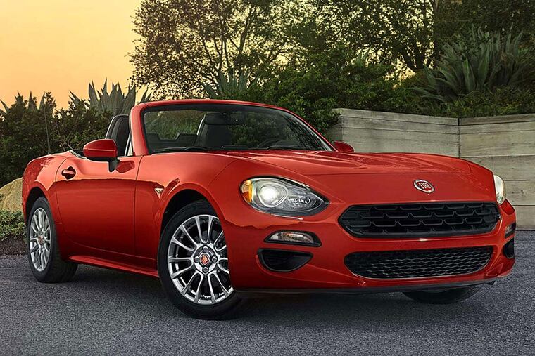 The 2017 Fiat 124 Spider - some are calling the collaboration between Fiat and Mazda a "Fiata" - starts at $24,995.