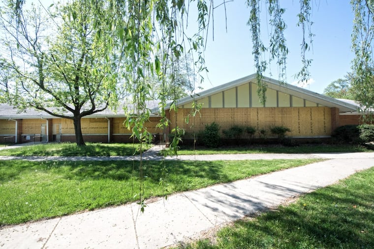 Most of the buildings at the former Bancroft campus at Hopkins Lane and Kings Highway West, in Haddonfield, have been boarded up as the struggle over the 19.2-acre piece of prime Haddonfield real estate continues.