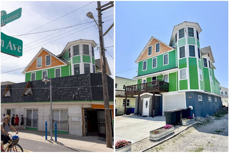 The iconic Shamrock Beef & Ale in Wildwood closed in 2021 and was replaced with condos. But the upper floors were salvaged, moved around the block, and renovated into a ten-bedroom home that is now for sale for $974,777.