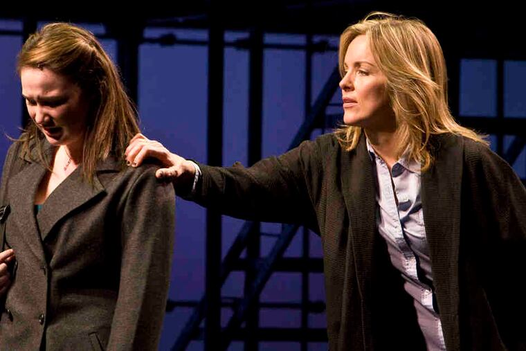 Alice Ripley (right) is the mentally ill mother in "Next to Normal," and Emma Hunton plays her daughter. The show's creators wanted Ripley from the start.