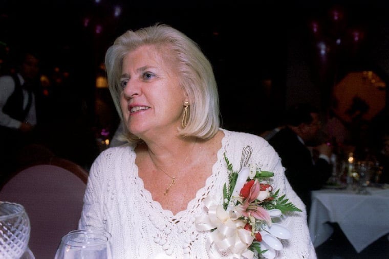 Charlotte Ann Albertson in February 1994, at a celebration marking the 20th anniversary of her cooking school.