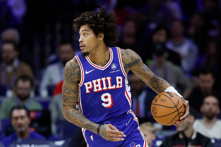 Sixers guard Kelly Oubre in action against the Washington Wizards last Monday.