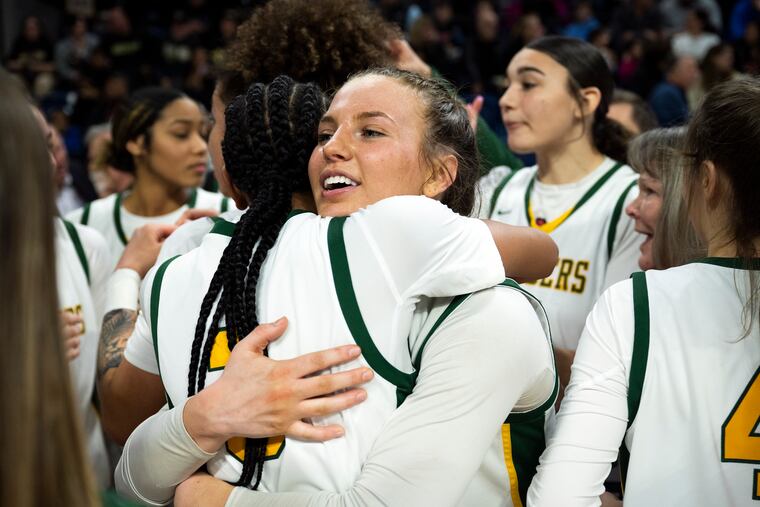 Lansdale Catholic’s Gabby Casey developed into the program’s go-to scorer and playmaker, averaging 21.4 points and 8.5 rebounds this season.