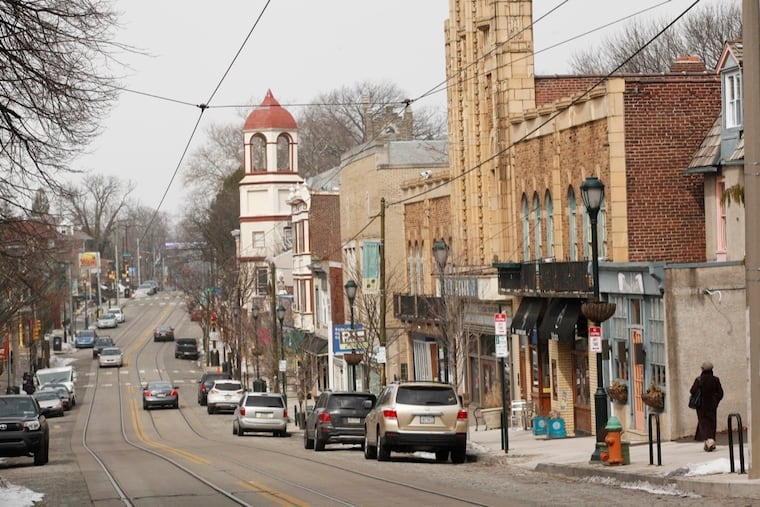 Germantown Avenue in Mount Airy.