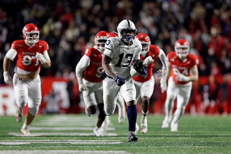 Penn State running back Kaytron Allen rushed for 1,303 and 15 touchdowns this season.