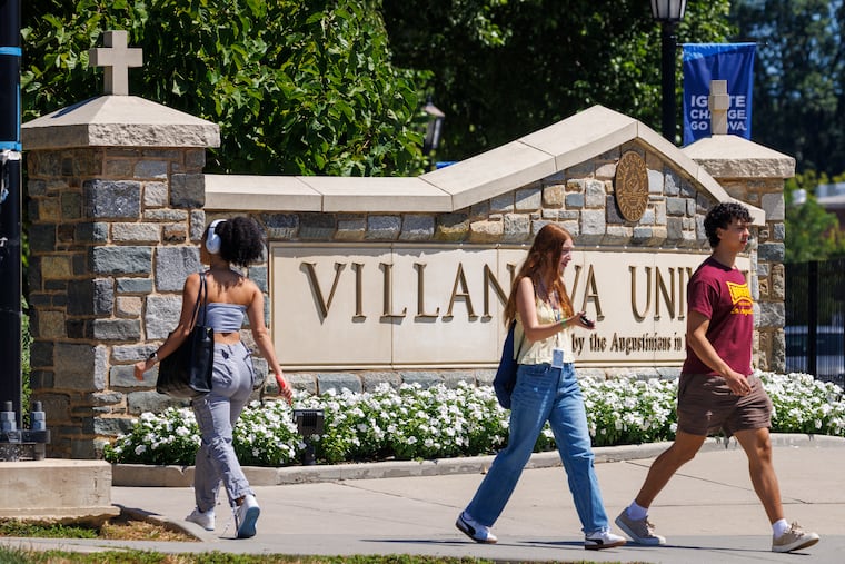 File photo of Villanova University campus.