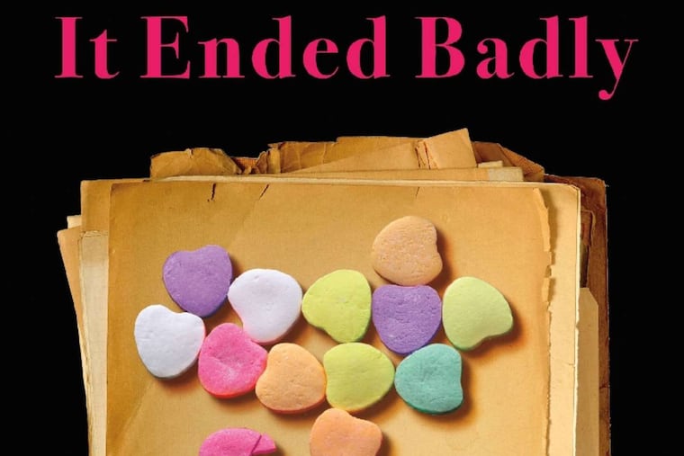 Detail from the jacket of Jennifer Wright's "It Ended Badly"