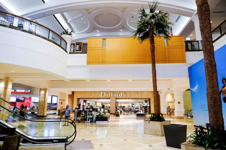 Here's an interior view of The Galleria at Fort Lauderdale, taken last month. PSERS, the big pension plan for Pennsylvania teachers, bought the mall in 1003 and has invested millions of dollars in it. It lost a Neiman Marcus anchor store last fall.