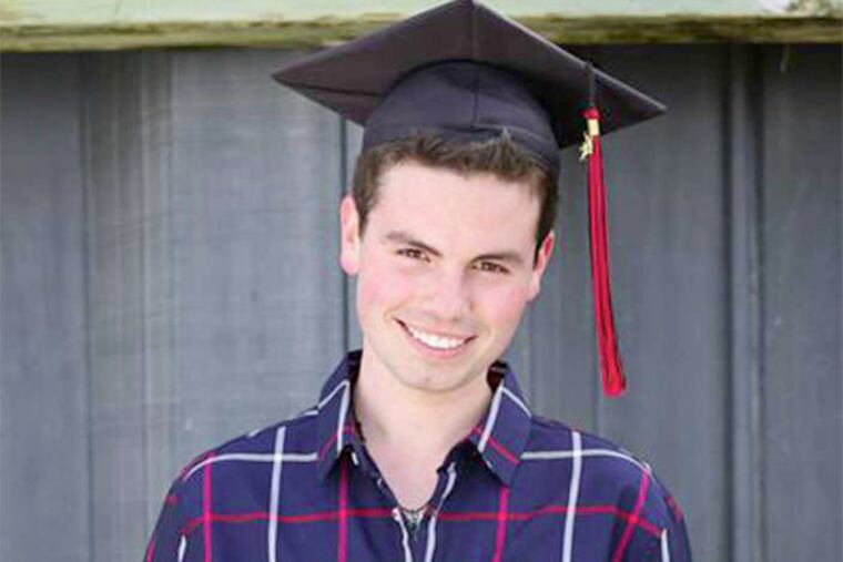 Christopher Jones will graduate from Rutgers on Monday.