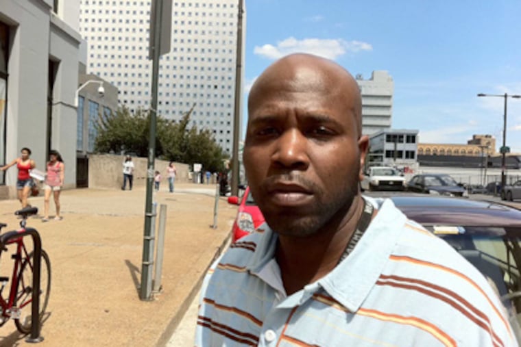 Mark-Donovan Hagins has been ordered to pay $300 for parking in a
legal spot on W. York St.