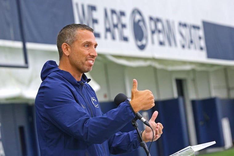 Penn State football coach Matt Campbell has brought his "Victory Day" tradition to each coaching stop.