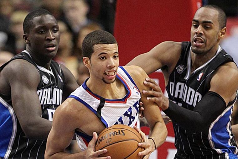 76ers rookie point guard Michael Carter-Williams. (Yong Kim/Staff Photographer)