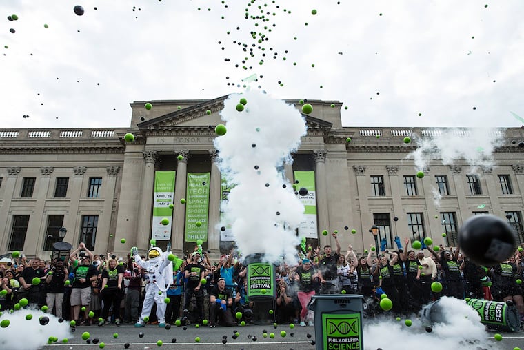 The Science Carnival on the Parkway, the final event of the Philadelphia Science Festival, returns on April 25.
