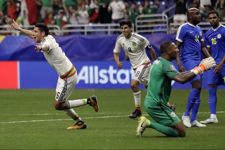 It took until the 91st minute for Mexico to finally put away Curaçao, thanks to a goal by Edson Álvarez.
