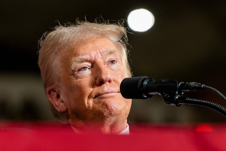 President-elect Donald Trump in Harrisburg, July 31, 2024.