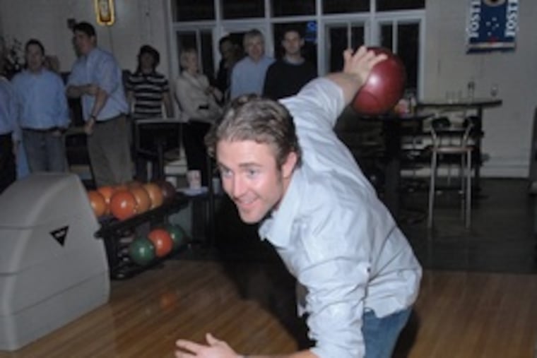 At a benefit hosted by the Phils' Chase Utley, bidding was heated to raise money for urban youths, but there was little pin action.