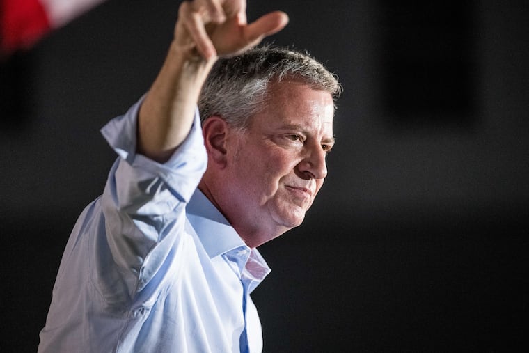 New York City Mayor Bill de Blasio is ending his run for the White House.