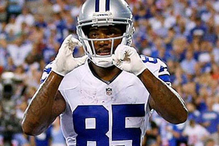 Cowboys wide receiver Kevin Ogletree caught two touchdown passes in Week 2. (Julio Cortez/AP Photo)