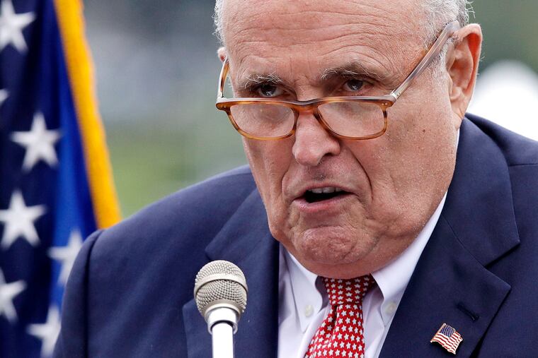 Rudy Giuliani.