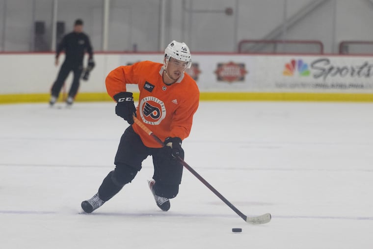 With Kevin Hayes injured, Morgan Forst is fighting to win the team's second- or third-line center job.