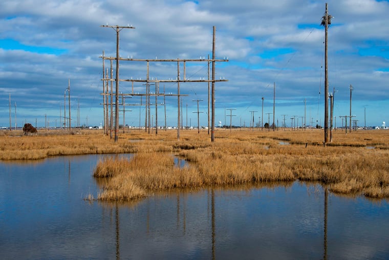 Work starts this week on removing wooden poles and other equipment from the former AT&T site.
