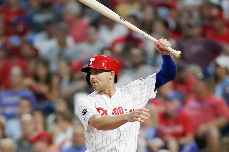 Brad Miller will be the Phillies' first lefty bat option off the bench to start the season.