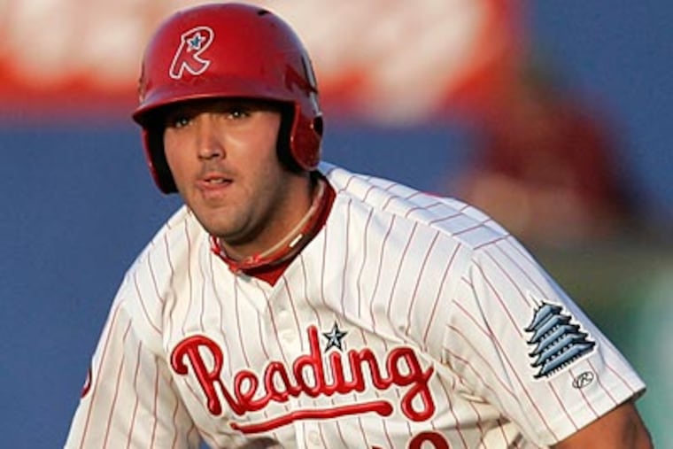 Phillies prospect Matt Rizzotti was a sixth-round pick in 2007 out of Manhattan College. (David Swanson / Staff Photographer)