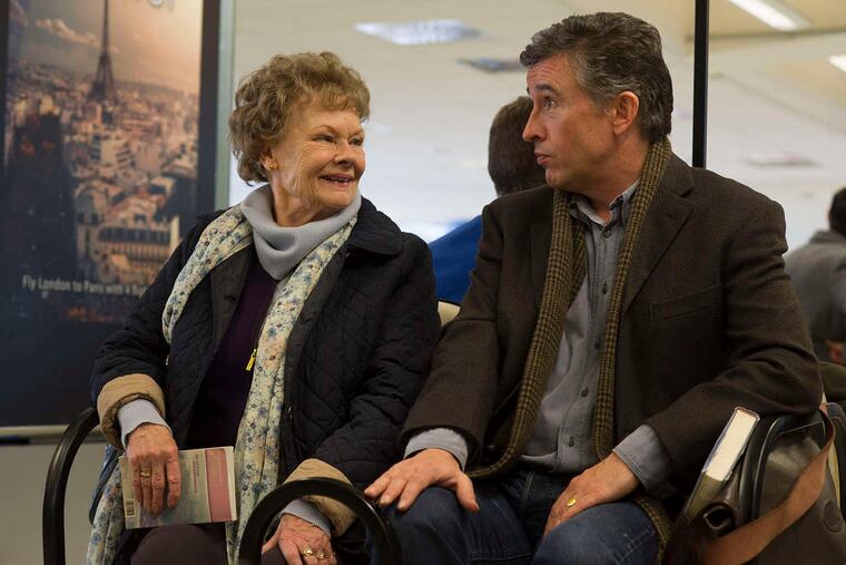Judi Dench is Philomena Lee and Steve Coogan is journalist Martin Sixsmith in "Philomena."