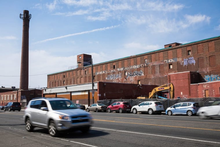 Developer Ori Feibush has acquired the former Frankford Chocolate Factory at 2101 Washington Ave. in South Philadelphia and has plans to demolish most of the property to make room for new apartments, townhomes and stores.