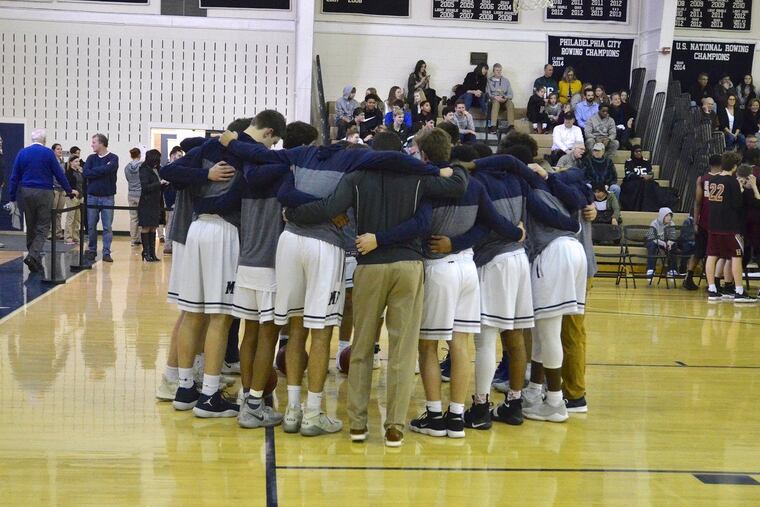 The Malvern Prep boys’ basketball team took down Springside Chestnut Hill, 67-55, on Tuesday.