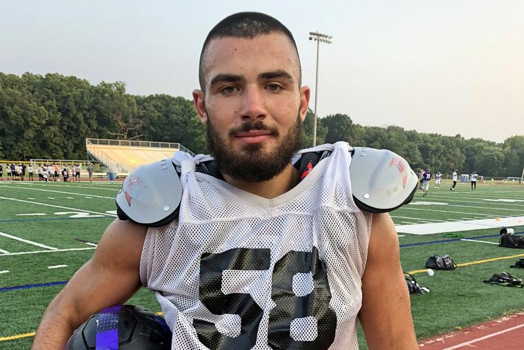 Cherry Hill West senior two-way lineman Max Sullivan leads the way for the Lions.