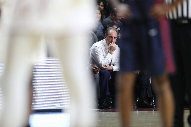 It was the last Big 5 game for Fran Dunphy of Temple and against Penn, the school he coached at the first half of his career on Jan. 19, 2019.