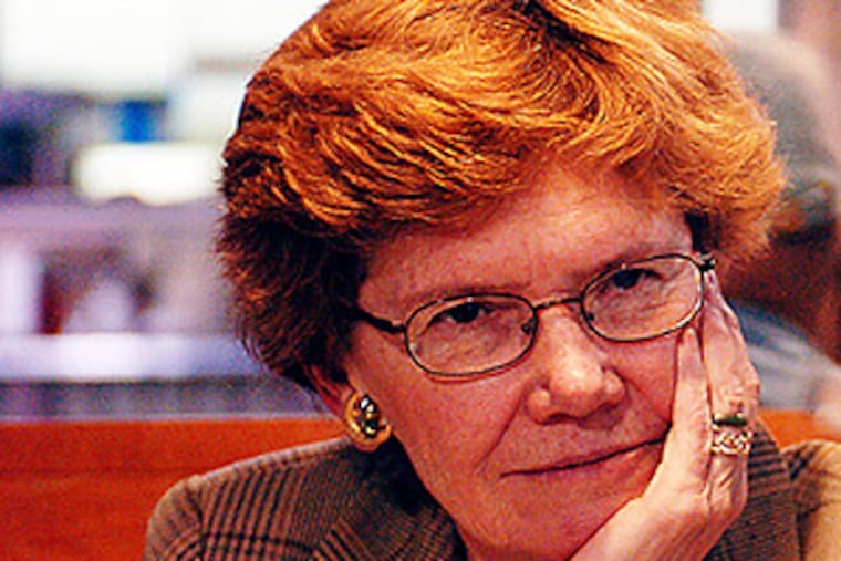 Feather O. Houstoun was nominated by Governor Corbett to the School Reform Commission. ( Jessica Westergom / Staff Photographer )