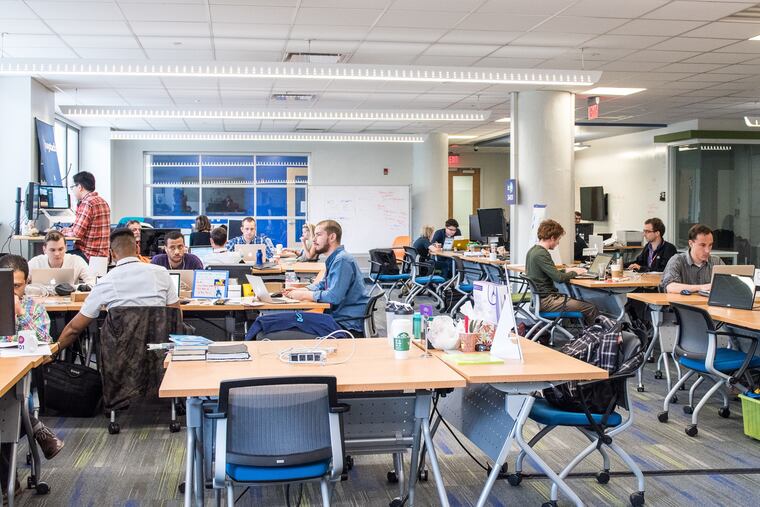 The coworking space ic@3401 at the University City Science Center. Entrepreneurs and companies who win a spot in the GSA 2020 competition are entitled to free office space as part of the Philadelphia-based accelerator program.