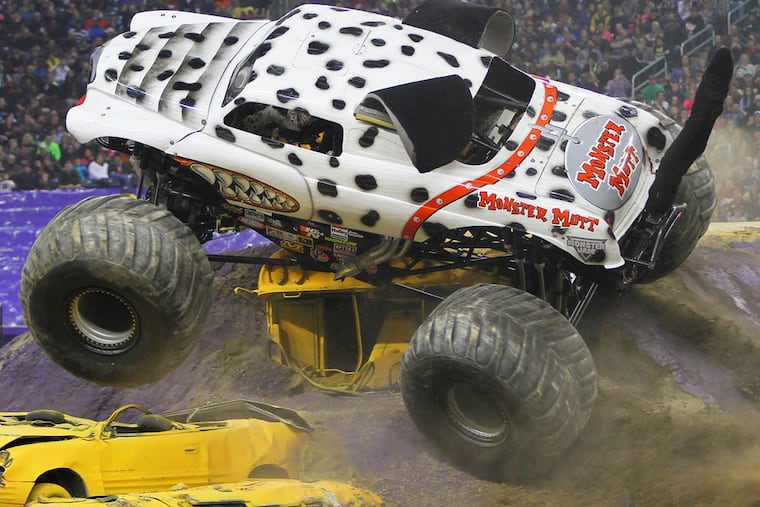 Monster Jam! / Monster Mutt Dalmation
Monster Jam stars the biggest performers on four wheels: Monster Jam trucks! The twelve-feet-tall, ten-thousand-pound machines will bring you to your feet, racing and ripping up a custom-designed track full of obstacles to soar over - OR smash through. The 2014 touring season brings more Monster Jam tailored perfectly for your family's budget, and these colorful, larger-than-life beasts are sure to capture the hearts of both young and old.