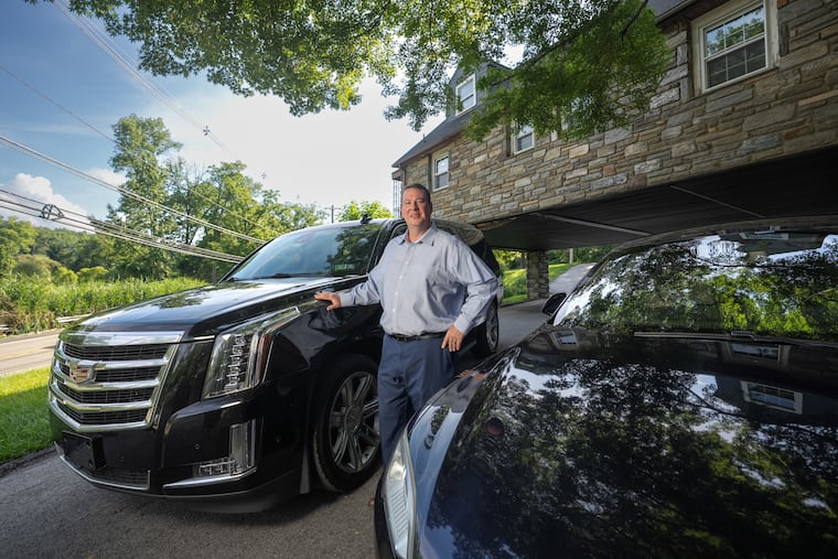 Jerry Hevey's ML Car Service uses high-end vehicles for its services.