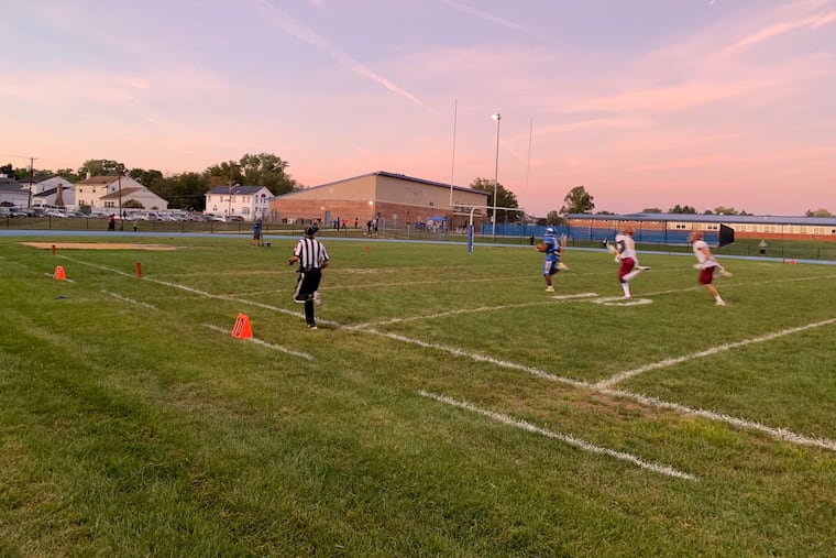 Sterling scored a 65-yard touchdown on its first play from scrimmage in a thrilling win over Haddon Heights.